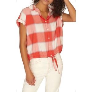 Sanctuary Small Miles Borrego Tie Shirt